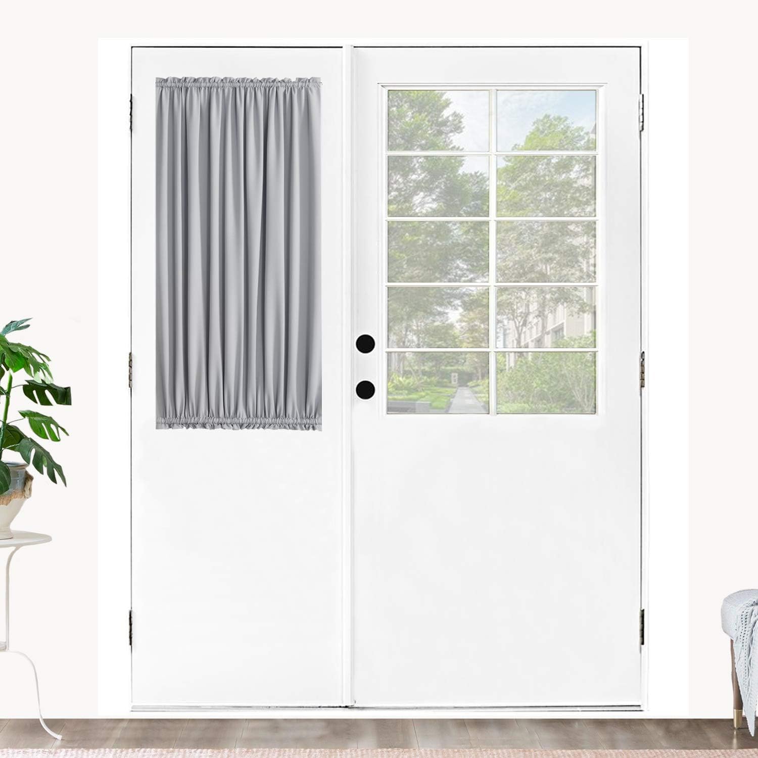 Amazon Com Rose Home Fashion Elegance Blackout Sidelight Panel