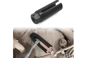 Vrasly 70094-1/2-Inch x 7/8”(22mm) Oxygen Sensor Socket - fits All Vehicle O2 Removal and Installation Offset Oxygen Sensor S