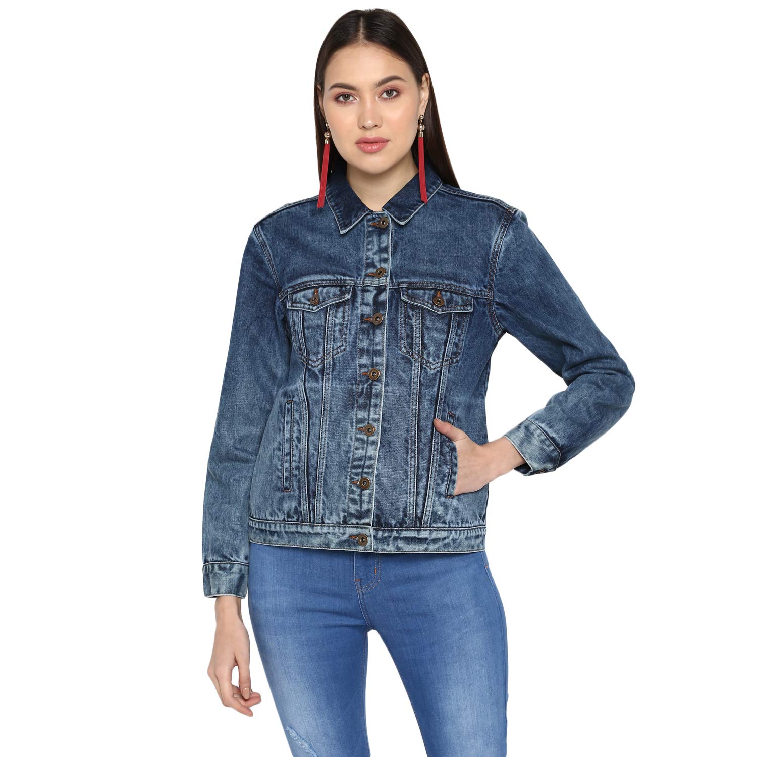 full length jean jacket