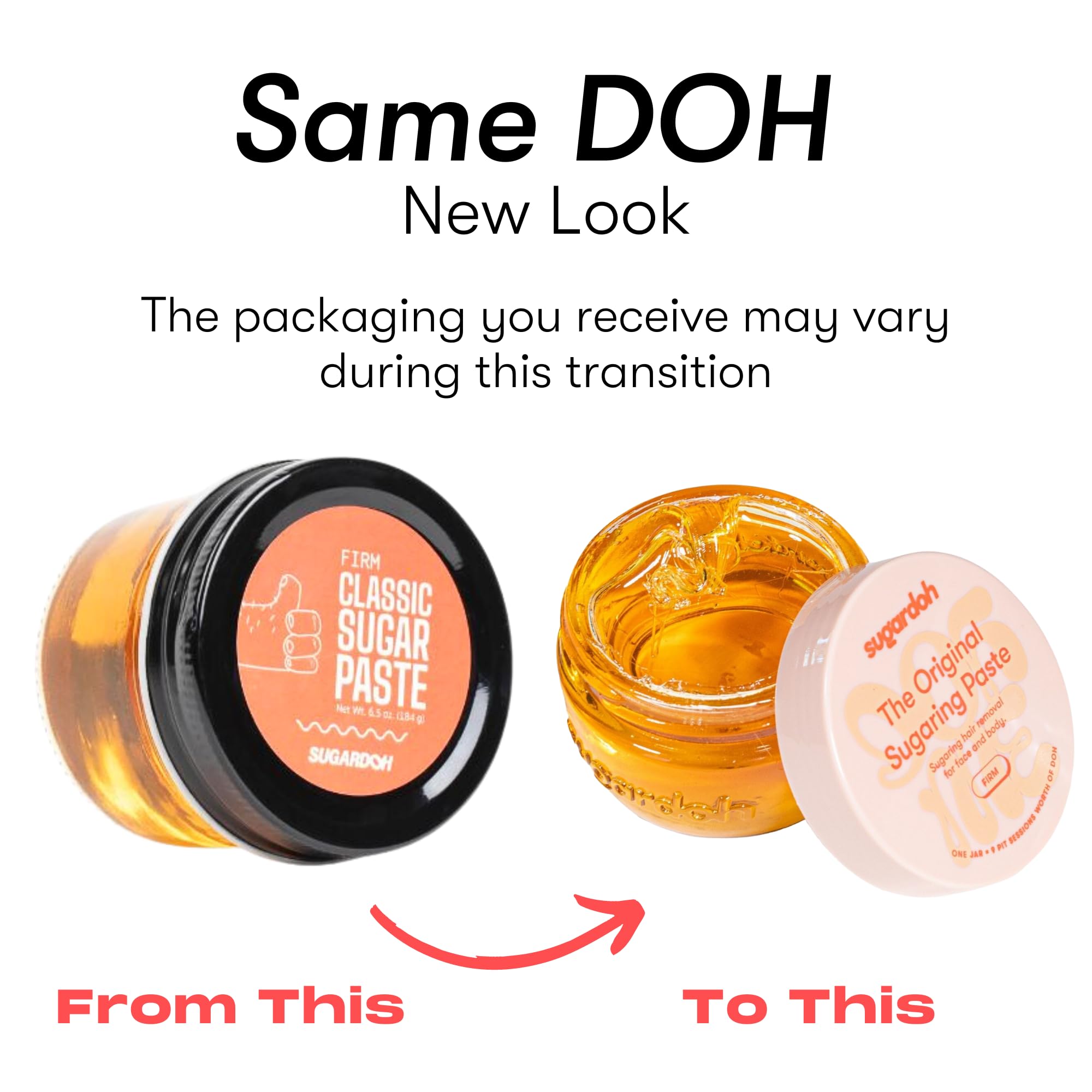 SUGARDOH Sugar Waxing Kit for Women As Seen On Shark Tank (Mini Kit Firm) Face, Arms, & Legs, Sugar Wax Hair Removal- Sugaring Tiktok Viral Products- Bikini Wax Kit for Women - Sugaring Kit