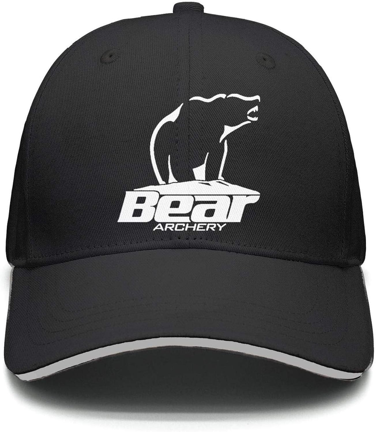 Unisex Dad Cap TruckerBearArcheryHat Casual Breathable