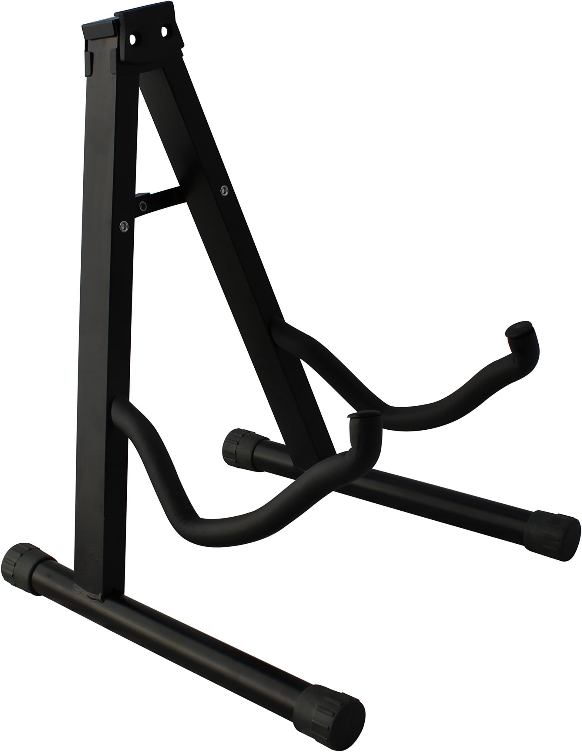 YmcYMC Universal Folding Guitar Stand with Secure Lock - for Acoustic and Electric Guitar