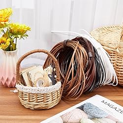 GORGECRAFT 5mm x 30m Rattan Weave Material Webbing