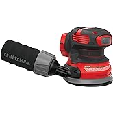 CRAFTSMAN V20 Orbital Sander, Cordless, 12,000 OPM, Bare Tool Only (CMCW220B)