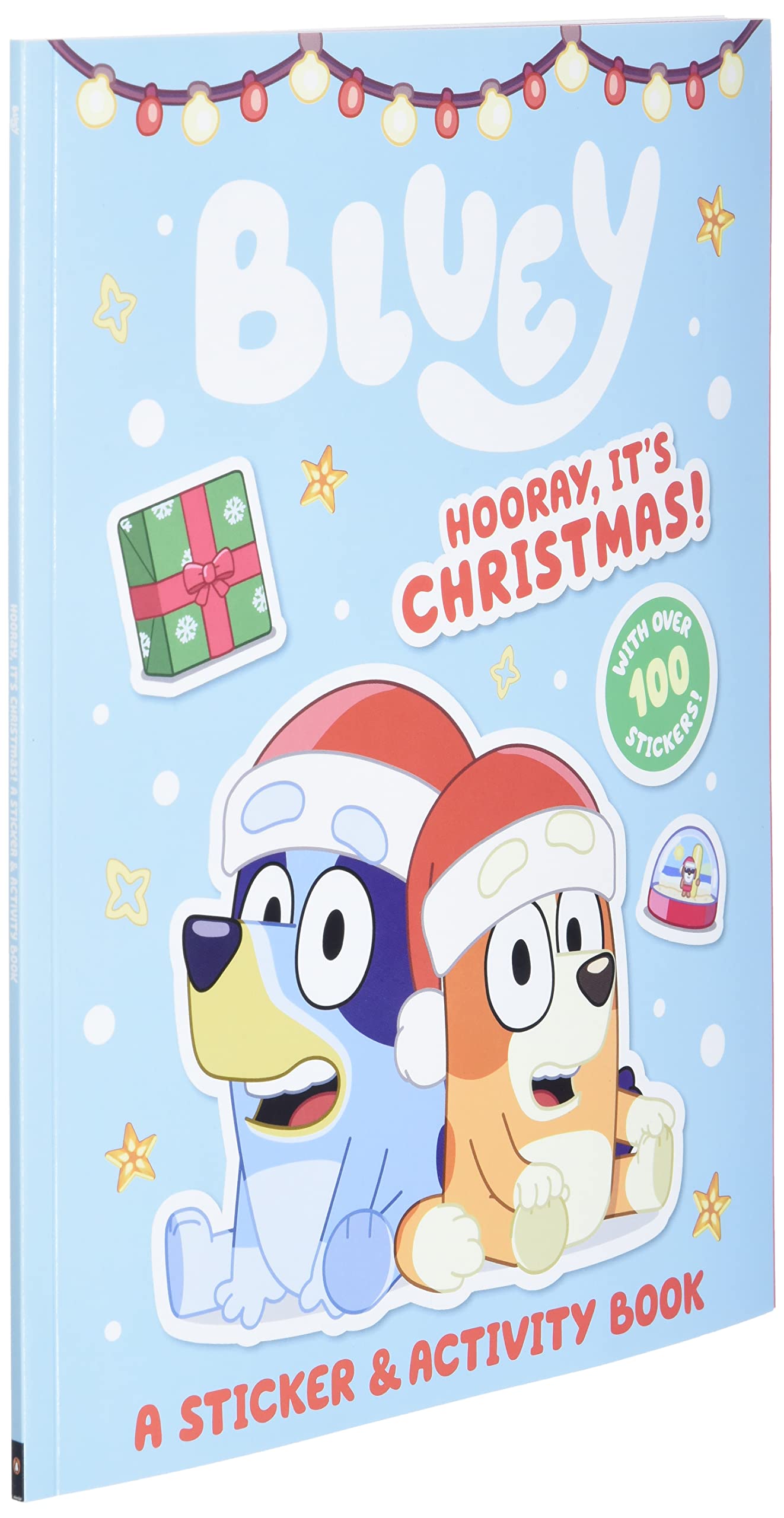 Bluey: Hooray, It's Christmas!: A Sticker & Activity Book