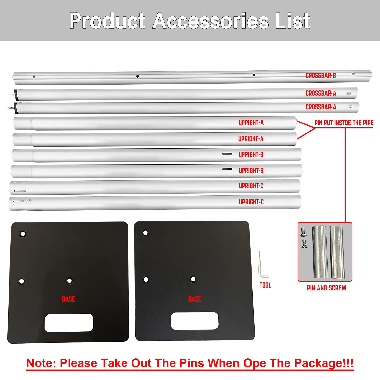 Pipe and Drape Backdrop Stand,8ft x 10ft Backdrop Stand, Adjustable Metal Heavy Duty Wedding Background for Parties Birthday Party Baby Shower Wedding Decorations