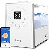 LEVOIT LV600S Smart Warm and Cool Mist Humidifiers for Home Bedroom Large Room, (6L) 753ft² Coverage, Quickly & Evenly Humidi