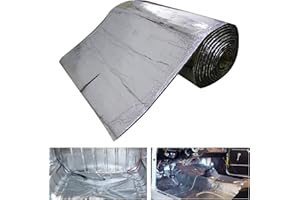 MODIGT 10mm 21.53sqft 40inch x 80inch Automotive Heat Shield Mat Sound Deadener Mat Noise & Dampening Heat Insulation Mat App