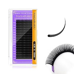 NAGARAKU Eyelash Extensions Individual Lashes 0.20