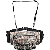 MYDAYS OUTDOOR Camo Waist Pack Bag with Handwarmer,Hunting Fanny Pack with Adjustable Belt,Lightweight Hunting Waist Pouch Bag for Winter Outdoor Hiking Climbing Fishing