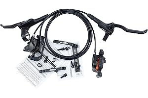 JGbike Shimano MT200 MTB Hydraulic Disc Brake Set for Mountain Bike Bicycle MTB XC Trail, e-Bike, Fat Bike, The Best Upgrade kit for Mechanical Disc Brake