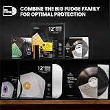 BIG FUDGE Premium 12 Inch Inner Sleeves 50 Pack Archival Rice Paper Anti Static view 6