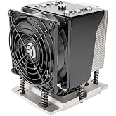 Silverstone Technology XE04-SP5 Black Fan Shroud 4U Server/Workstation CPU Cooler for Socket SP5, SST-XE04-SP5B