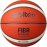 Molten BG3800 Basketball, FIBA Approved, Composite Leather, Indoor Play