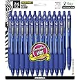Zebra Pen Z-Grip Retractable Ballpoint Pen, Medium Point, 1.0mm, Blue Ink, 24 Pack (Packaging may vary)