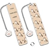 Cat Bookmark for Book Lovers Book Basket Stuffers Christmas Stocking Stuffers for Women Girls Boys Reading Metal Bookmarks for Cat Lover Positive Cute Bookmark Cat Lover Gifts for Women Double-Sided