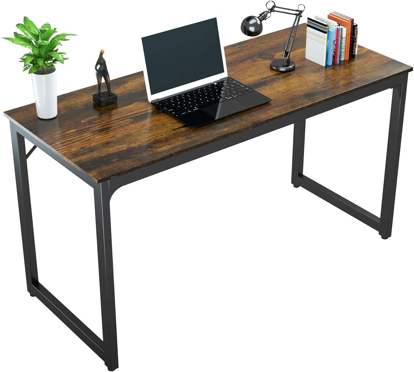 Foxemart 47 Inch Computer Desk Sturdy Office Desks 47” Modern PC Laptop