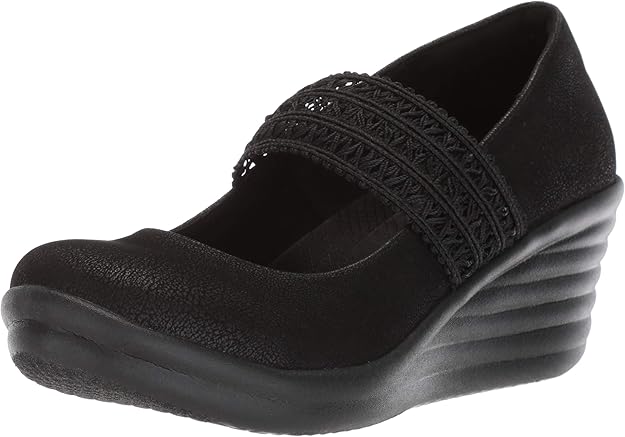 mary jane wedge pump