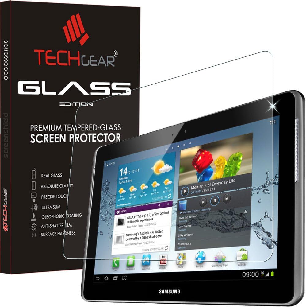 TECHGEAR GLASS Edition fits Samsung Galaxy Note 10.1 Inches