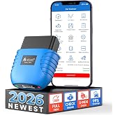 NEXAS NexLINK Bluetooth OBD2 Scanner with Live Data for All US Cars | Reads &amp; Clear Check Engine Light, Performance Test, Bluetooth Wireless Connection For iPhone and Android, Lifetime Updates