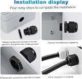 suchkawe 50 Pack Cable Glands PG7-19 Waterproof Connectors 3-16mm Nylon IP68 Box view 5