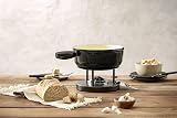 Kuhn Rikon 32221 Cast Iron Fondue Pot 20cm Black Red - Fast Heating view 3