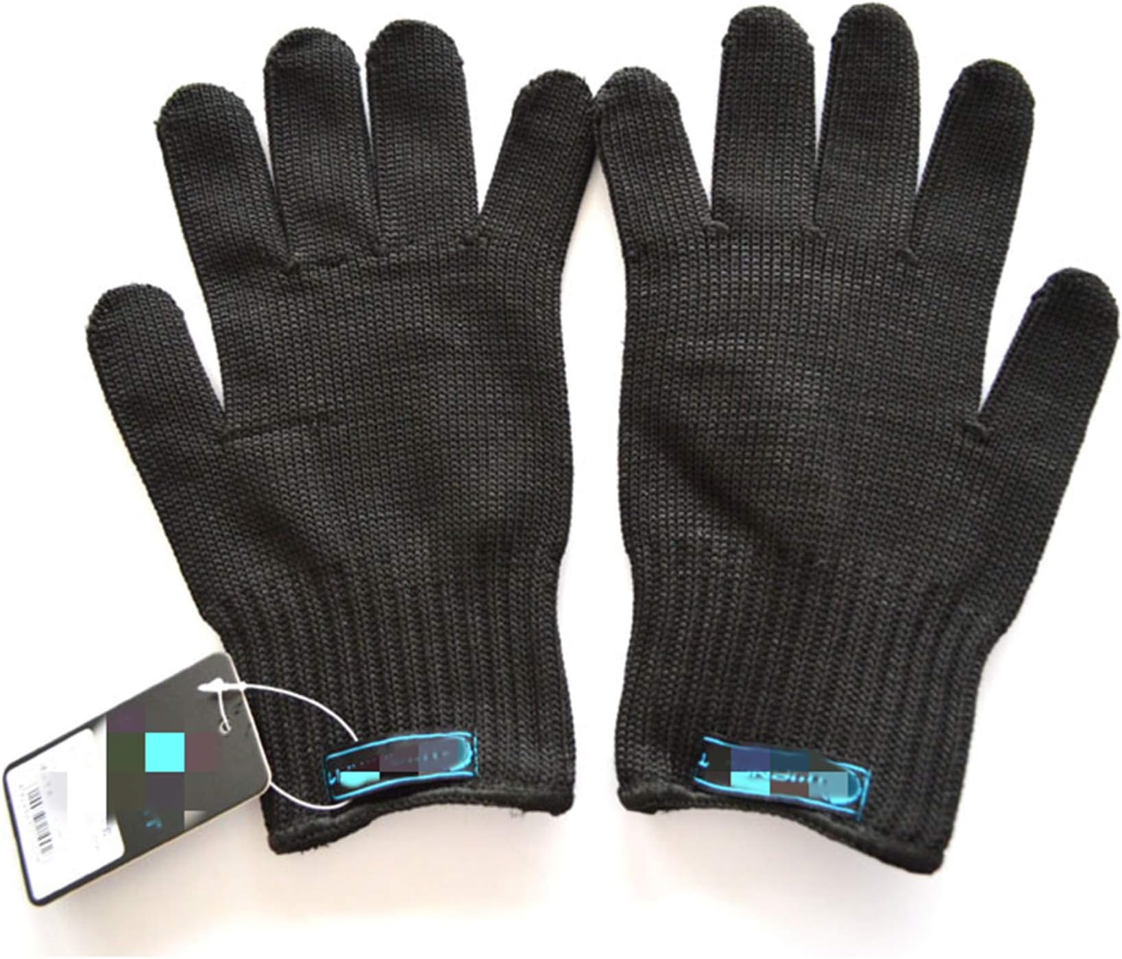 ZGBZZ 5-Level Steel Cut-Resistant Gloves, Household stab-Resistant Gloves, Anti-Knife self-Defense Gloves, Kevlar Work Kitchen, wear