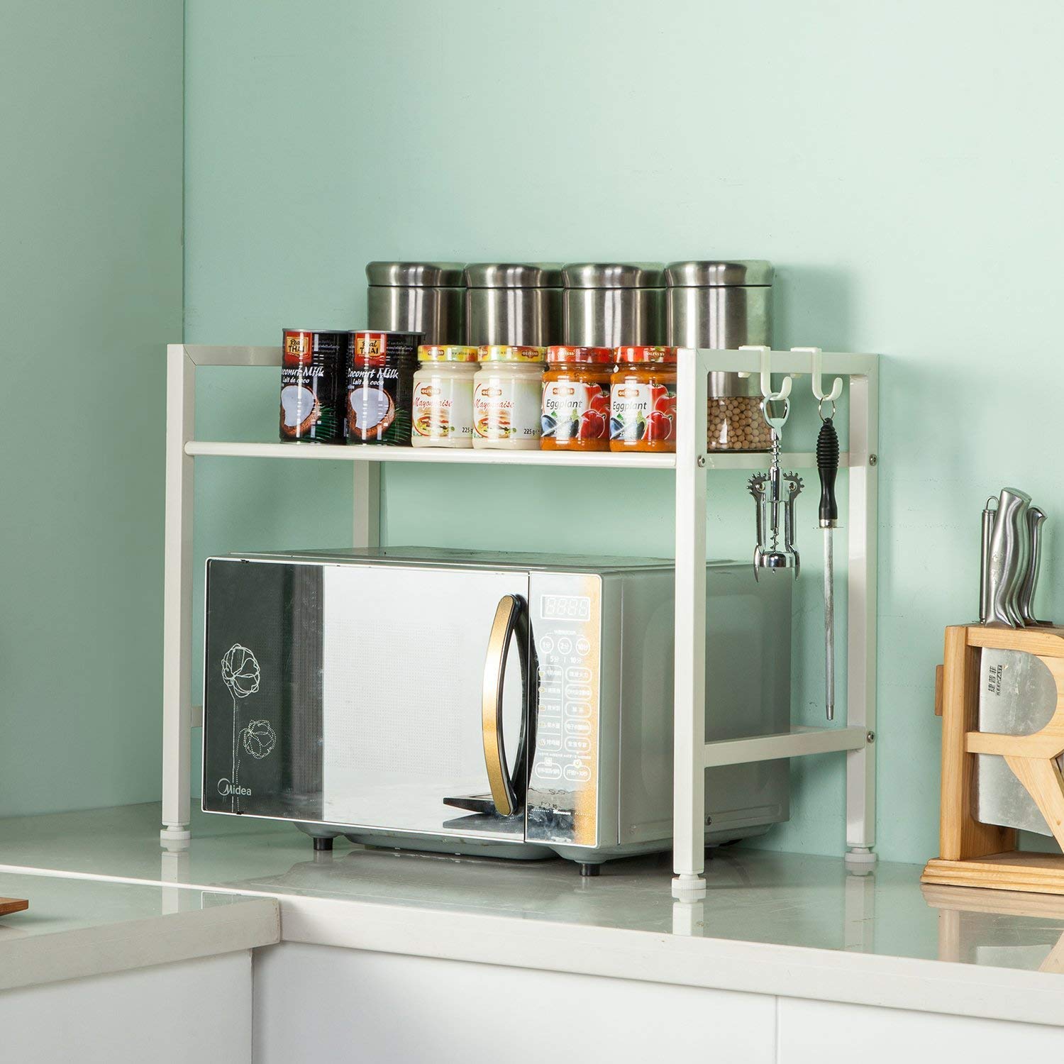 Buy Indian Decor 35500 All New Kitchen Shelf Black Metal Kitchen