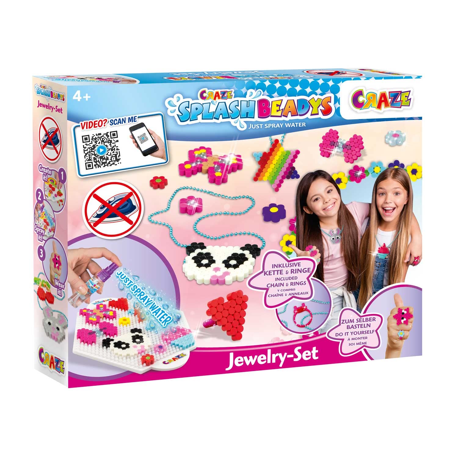 CRAZE Splash Beadys Set Ironing Beads No Iron