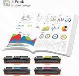 Cool Toner 201X 4-Pack Toner for HP LaserJet Pro M252dw M277dw M277n MFP view 4