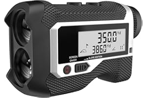 MILESEEY IONME2 Golf Rangefinder with Slope -1100 Yards Laser Range Finder Golf with Red & Green Display, 0.1s Flag Pole Lock