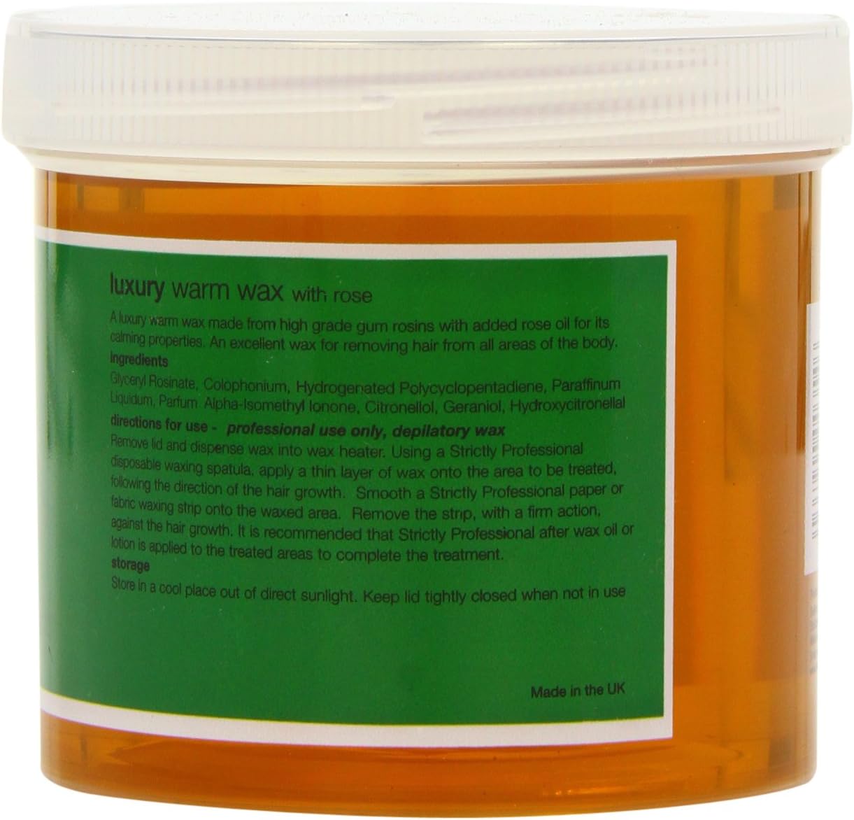 Strictly Professional 425g Luxury Warm Wax with Rose BigaMart