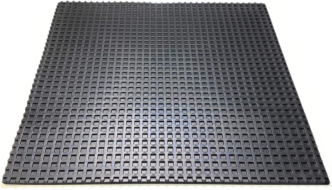 Anti Vibration Mat 45cm x 45cm, Noise Reducing Rubber Pad for Air