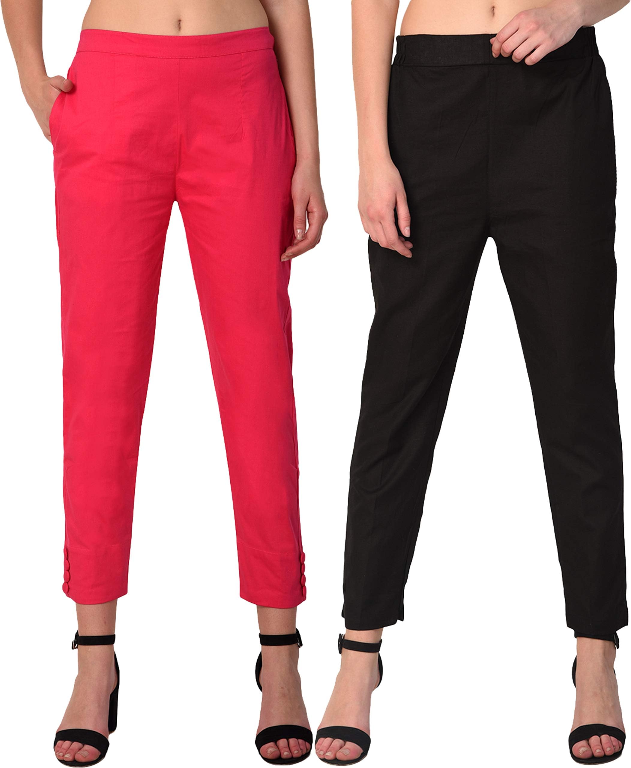 Women's Straight Fit Palazzo (Pack of 2)