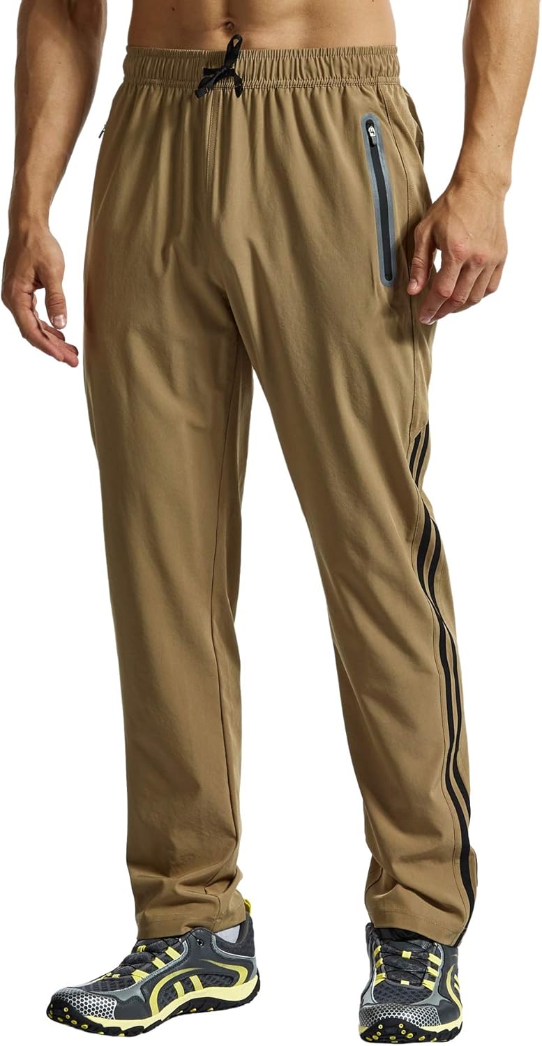 YSENTO Men's Gym Running Joggers Quick Dry Sports Walking Lightweight