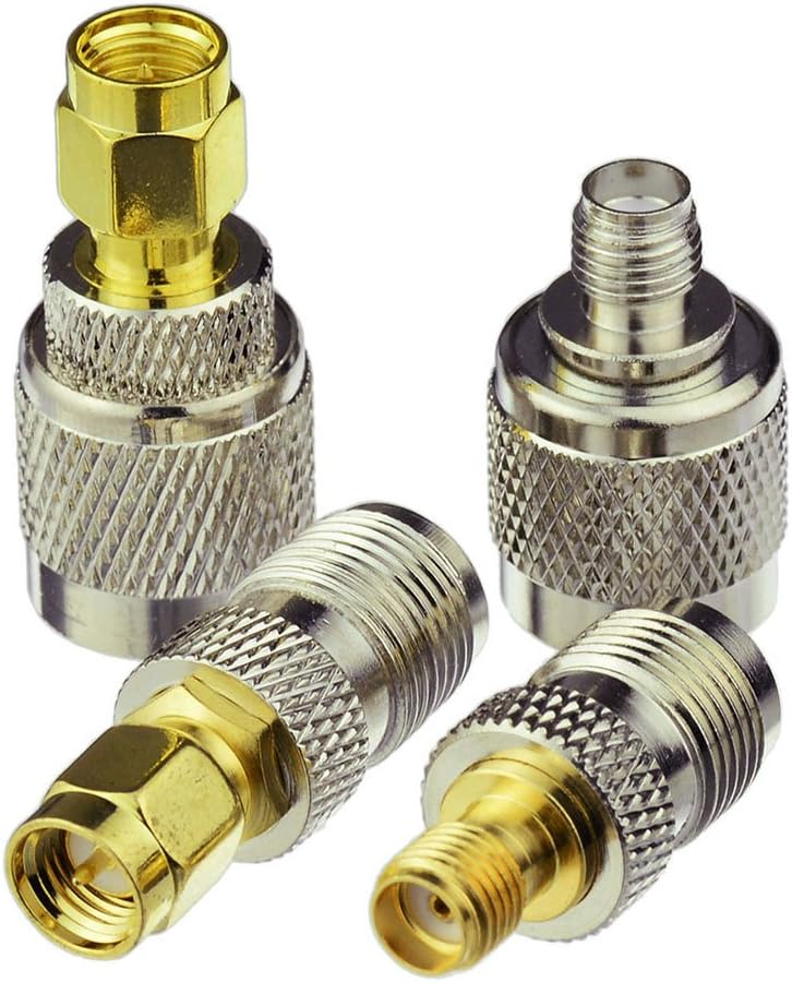 Eightwood 4G Antenna Adapter Kit SMA to TNC Adapter kit 4 Types for 4G Router SMA Antenna CB Antenna Ham Radio CB Radio PCI Wireless Wifi Router Antenna Wlan Lan - Image 4