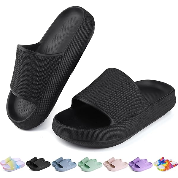 Amazon.com: Tsukare Kids Buckle Cloud Slides丨Boys Girls Slip On