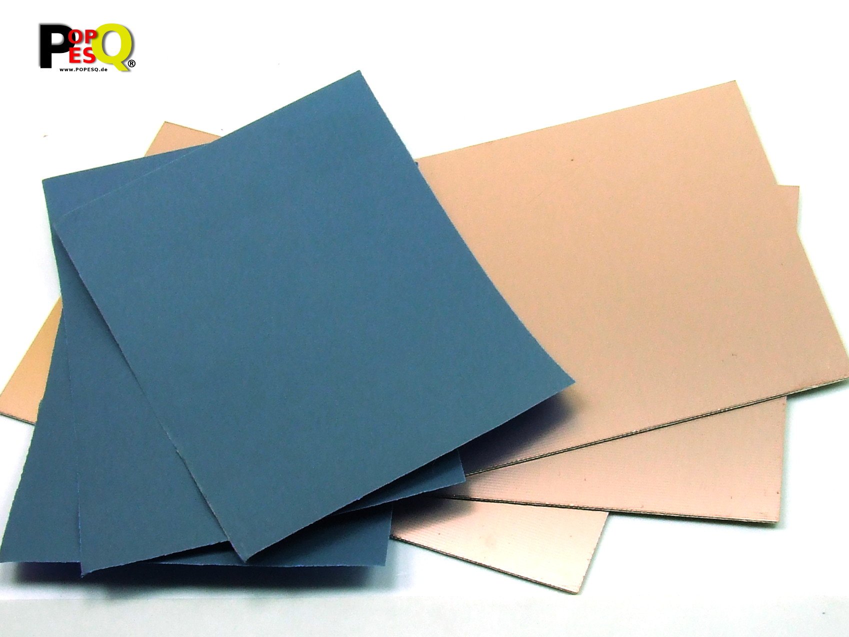 POPESQ - 3 PCB PCB PCB 160 mm x 100 mm 1.5 mm Double-Sided with Sandpaper PCB Cu Laminate CNC #A1885