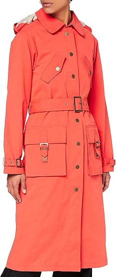 Amazon Co Jp Amazonブランド レディース ロングベルトコート 服 ファッション小物