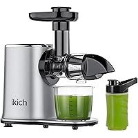 IKICH Juicer Machines 2 Speed Slow Masticating Juicer Easy to Clean, Quiet Motor, Reverse Function, Cold Press Juicer…