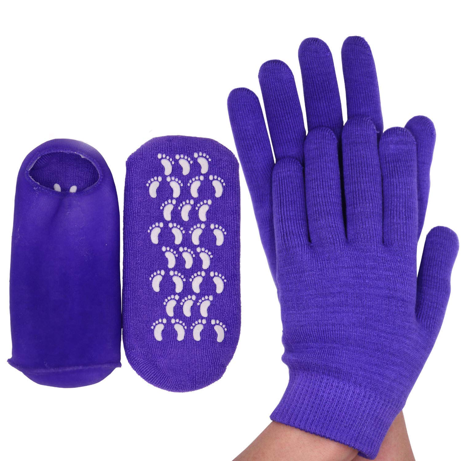 4pcs Touch Screen Moisturizing Gloves 