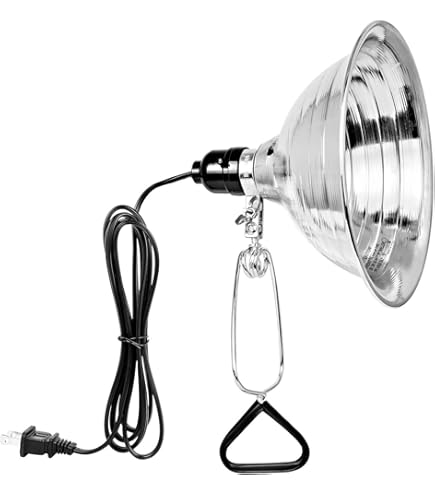 手作りランプ Simple Deluxe Clamp Lamp Light Socket with 8.5 Inch Aluminum