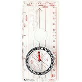 Coghlan's Deluxe Map Compass for Navigation, Orienteering, Hiking, Backpacking, Camping, and Outdoor Survival – Durable Desig