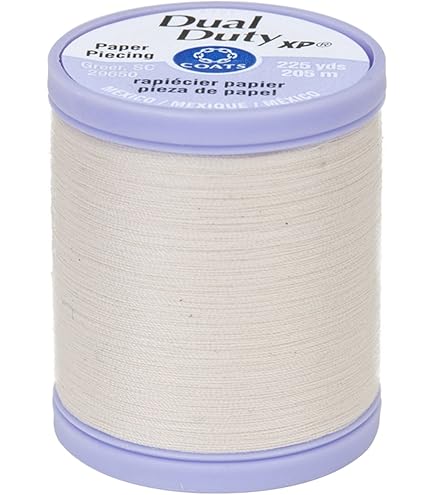 Amazon.com: Coats Dual Duty XP Paper Piecing Thread, 225 yd, White