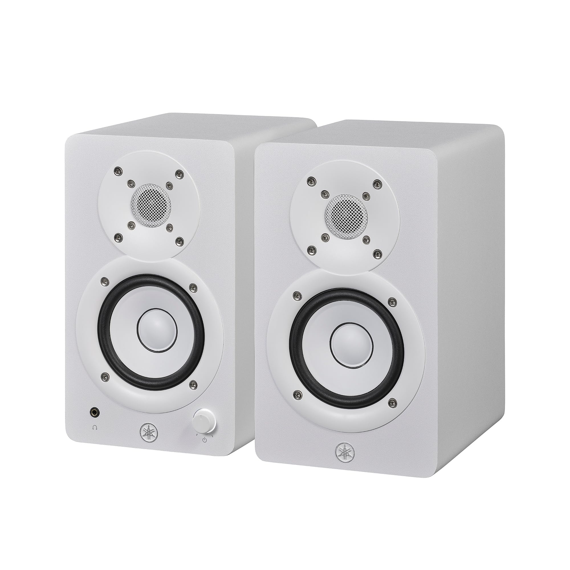 Yamaha HS3 Powered Studio Monitor in White, Pair (HS3 W) Image