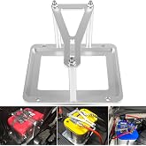 Universal Battery Tray Hold Down Trunk Battery Relocation Box Aluminum Fits for Optima Race Racing Mount Red Yellow Blue Top 34 34/78 D34 D34/78 34M D34M