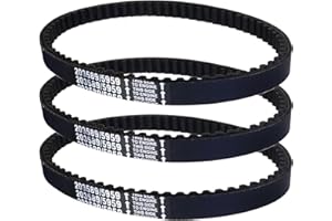 HOOUP 30 Series Go Kart Drive Belt for 212cc 196cc 6.5hp Coleman KT196 CK196 GK200 Manco Dingo TrailMaster Go Kart Cart Baja Warrior Mini Bike Manco 5959 Comet 203589 Murray 12-8487 Heavy Duty 3PCS