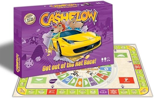 The Original Rich Dad CASHFLOW 101 SPANISH Board Game with Exclusive Bonus Message from Robert Kiyosaki