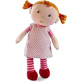 HABA Snug-up Roya - Soft Baby Dolls for Toddlers and First Baby Doll | This washable soft doll with red hair and embroidered face is a great birthday gift for toddlers &amp; preschoolers 18 months+.