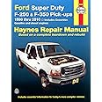 Ford Super Duty F-250 & F-350 Pick-Ups and Excursion, 1999 - 2010 (Haynes Repair Manual)